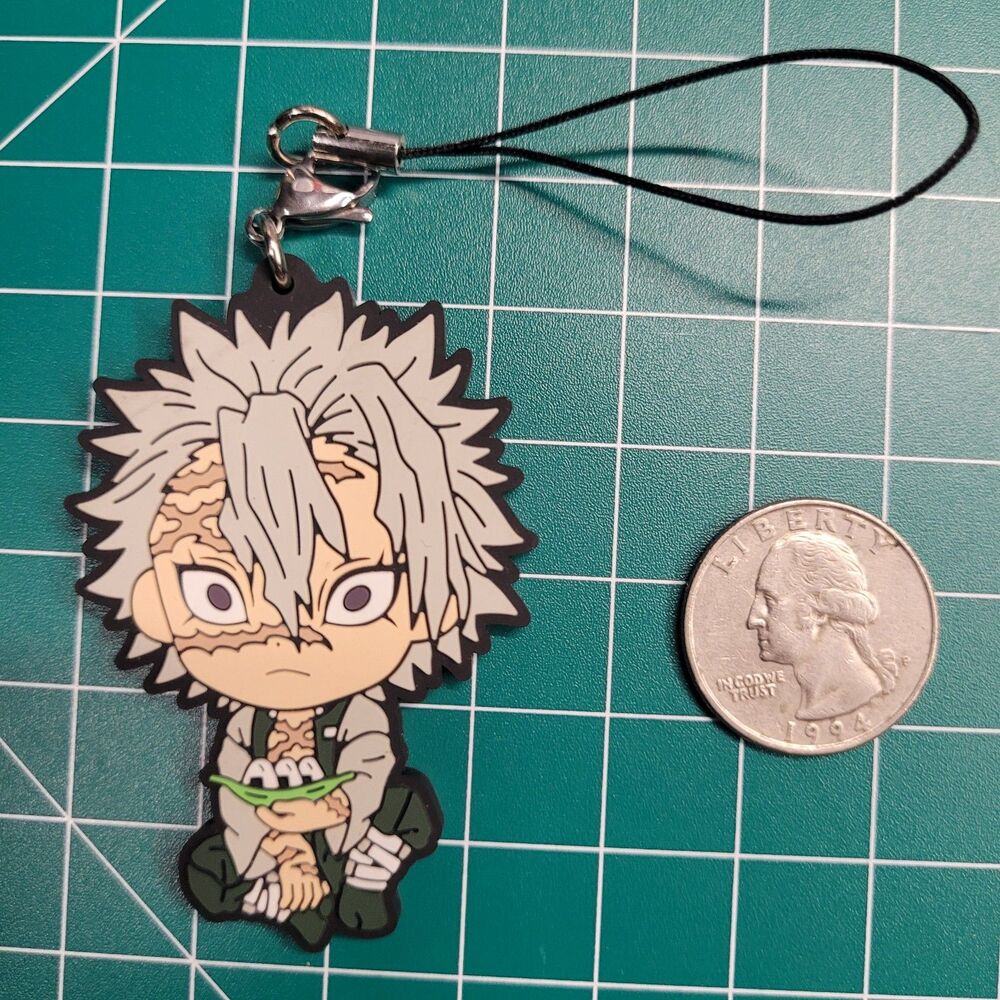 Sanemi Shinazugawa - Demon Slayer Petanko Rubber Strap
